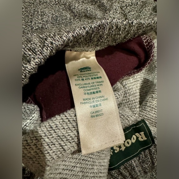 Roots Gray Track Pants for Women - Picture 6 of 6